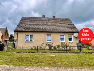 HORN IMMOBILIEN ++ hübsch modernisiertes Einfamilienhaus in Plöwen bei Löcknitz