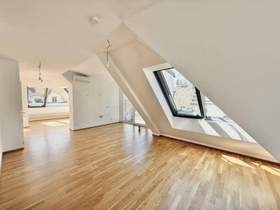 BELGHOFERHAUS 42 - Exklusive 3-Zimmer Penthousewohnung mit direktem Liftzugang und Klimageräten sowie eigener Dachterrasse
