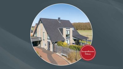 Modern und großzügig - 
Neuwertiges Wohnen in Feldrandlage