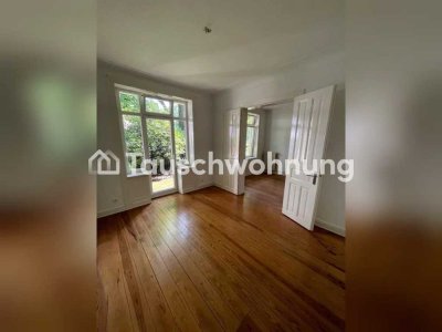 Tauschwohnung: 3-Zimmer Wohnung im EG, mit Terrasse vorne und Garten hinten
