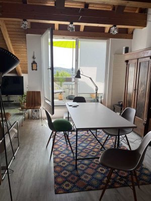 Schicke 2,5-Zimmer Maisonette-Wohnung mit Balkon in Waldshut-Tiengen