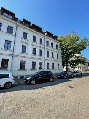 preiswerte 3-Zimmer-Wohnung mit Balkon, 5 min. vom Cospudener See entfernt