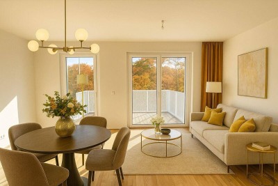 ERSTBEZUG - 3 Zimmer Gartenwohnung + 2 Bäder = DAS LAURENZ = 2 bedroom apartment+garden