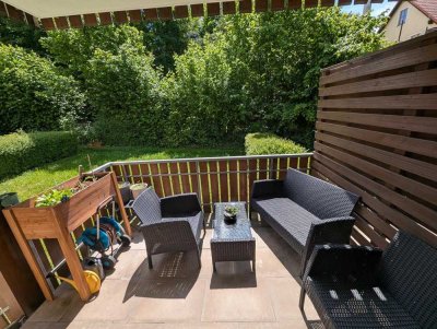 Helle 3,5-Zimmer Wohnung mit Balkon und Garage in Ansbach-Stadt