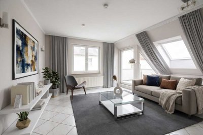 Attraktive 3-Zimmer Eigentumswohnung im Dachgeschoss in Wuppertal-Laaken