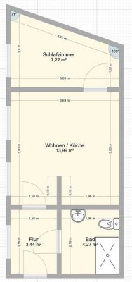 Studis aufgepasst! - gemütliche 2 Zimmer Wohnung mitten im Kiez