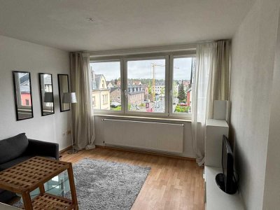 Helle, möblierte 2-Raum-Wohnung mit Einbauküche in Aachen