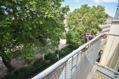 4-Zimmer-DG-Maisonette am Lorenz-Bayer-Park mit zwei Balkonen