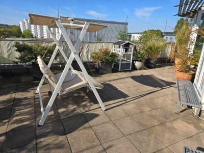 Penthouse // gr. Sonnenterrasse // Blick // Klimaanlage