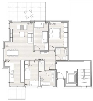 4,5 Zimmer-Wohnung mit großzügigem Garten und flexiblem Grundriss, A+!