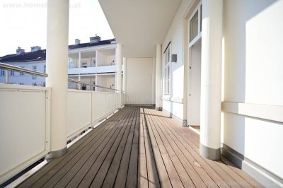 sanierte Altbauwohnung mit großer Loggia nahe Rochusmarkt