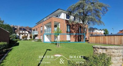 Moderne 2-Zimmer-EG-Neubauwohnung mit Terrasse und Garage in zentraler Lage von Stadthagen
