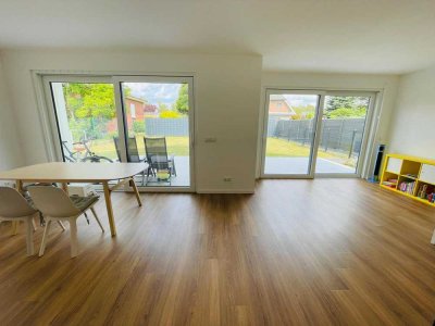 Stilvolle 3-Zimmer-Terrassenwohnung mit eigenem Garten in Großziethen