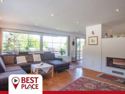Velden: Penthouse mit Ruhe und Aussicht nahe Saissersee