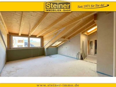 3-Zimmer-Dach-Studio-Wohnung, LIFT, EBK, Keller, Kachelofen-Anschluss, TG-Platz a. W.