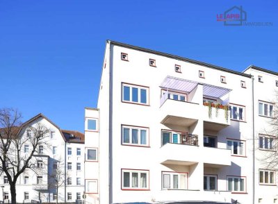 ATTRAKTIVE 2-RWG MIT BALKON U. HOBBYRAUM (DACHBODEN) IN GRÜNER U. BELIEBTER LAGE VON LPZ.-WAHREN