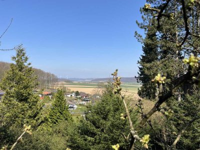 + Lamspringe + Kl. Einfamilienhaus mit Fernsicht u. Garage +