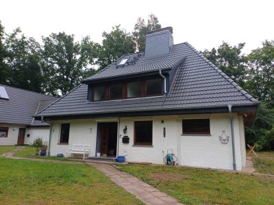 Einfamilienhaus mit Kaminofen und Wintergarten in Handeloh-Höckel