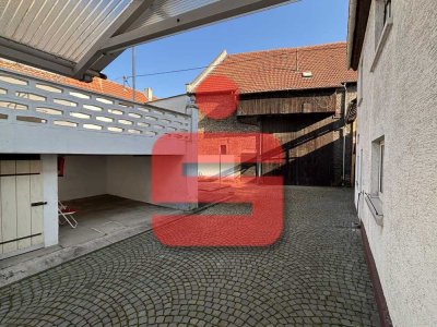 Zentral gelegen, vielseitig nutzbar! Wohnhaus mit Scheune und Nebengebäude.