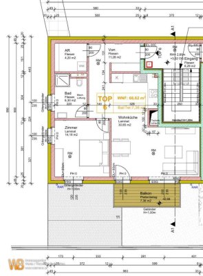 NEUBAU ERSTBEZUG 62m² Wohnfläche, 2 Zimmer mit Balkon in Zurndorf Nähe Neusiedl &amp; Bratislava &amp; Nickelsdorf