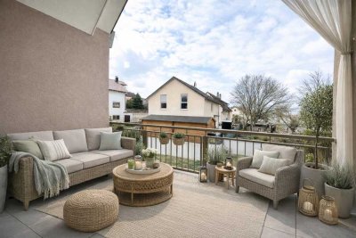 Neubau Erstbezug ! Dachgeschosswohnung mit großzügigem Wohnbereich