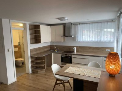 Moebilierte 1-Zimmer Wohnung