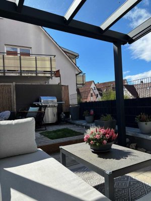 Von Privat: Moderne 3-Zimmer-Wohnung mit großer Süd-Terrasse
