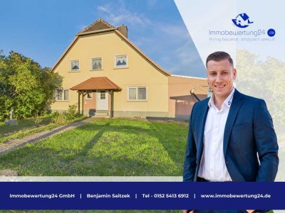 Platz für Familie, Hobbys und Tiere – Einmaliges Anwesen in Sachsendorf