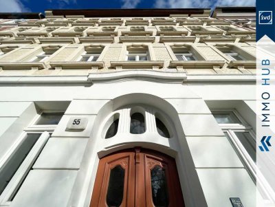 ++ 4,5 % Perfektes Renditeobjekt für Kapitalanleger: Helle Altbau-Wohnung mit Stuckverzierungen ++