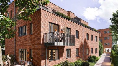 Neubau-Erstbezug (!) Penthouse-Whg. in urbaner Lage von Hamburg-Lurup