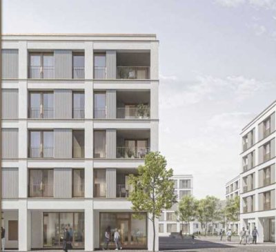 Erstbezug - 2/3 Zimmer-Whg. im Zentrum v. Erlangen, nur mit Wohnberechtigungsschein EK-Stufe II/III