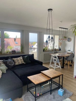 Attraktive, gute geschnittene 3-Zimmer-Wohnung mit neuwertiger Einbauküche in Ludwigsburg