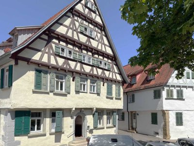 Historische Dachgeschosswohnung im Herzen von Kirchheim (Neckar)