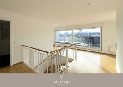 Stilvolles Penthouse über zwei Etagen in Toplage von Sachsenhausen