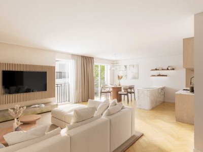 Top-gelegene 2-Zimmer Neubauwohnung im Kö-Karree - nur 80m von der Königsallee entfernt