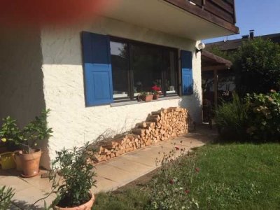5 Zimmer-Wohnung mit Terrasse und Garten nähe Prien