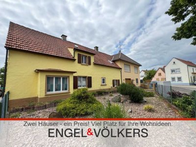 Zwei Häuser - ein Preis! Viel Platz für Ihre Wohnideen in Worms-Heppenheim