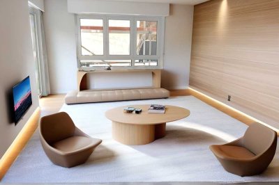 Neu renovierte 3,5 Zimmerwohnung mit Südbalkon und Garage !