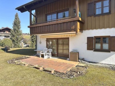 Alpenflair in Obermaiselstein – 2-Zimmer-Wohnung mit Terrasse zu verkaufen