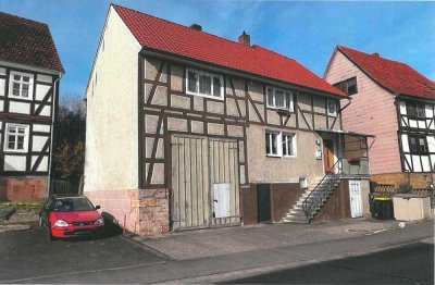 Morschen-OT, EFH + Scheune