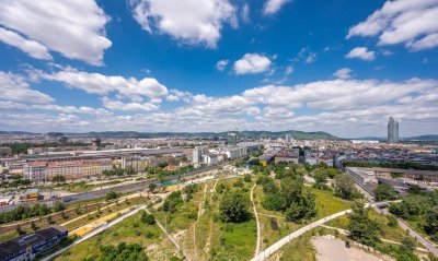 SONNIGER WEITBLICK mitten im Nordbahnviertel - Dein Eigentum - Erstbezug! (T191)