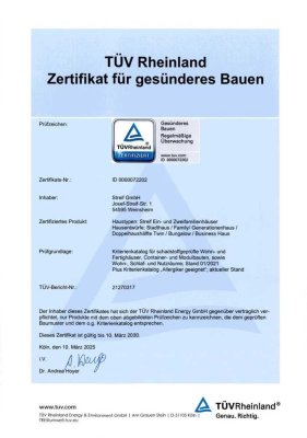 STREIF Haus - die besondere Wand mit RIGIDUR