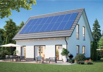 Schlüsselfertiges Einfamilienhaus in Feldrandlage mit Grundstück