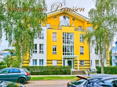 Schuster aus Preussen - Nahe Orankesee - 3 Zimmer-Maisonette-Wohnung in gepflegtem Objekt - Einba...