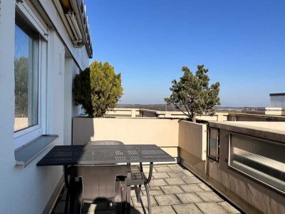 Sonnige Dachterrassenwohnung mit Alpenblick