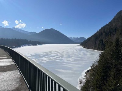 3 Zimmer Wohnung mit Balkon in Fall bei Lenggries (am Sylvensteinspeicher)