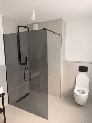 Modern NEW BUILD, studio apartment with fitted kitchen in a quiet location in Stuttgart-Feuerbach