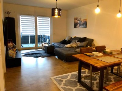 Stilvolle 3,5-Zimmer-Wohnung mit Balkon und EBK in Vöhringen