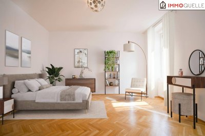 Wohnen mit Wiener Charme - Sonnige 2-Zimmer-Wohnung, Lichtdurchflutet, charmant und sofort bezugsbereit – Ihr neues Zuhause wartet.