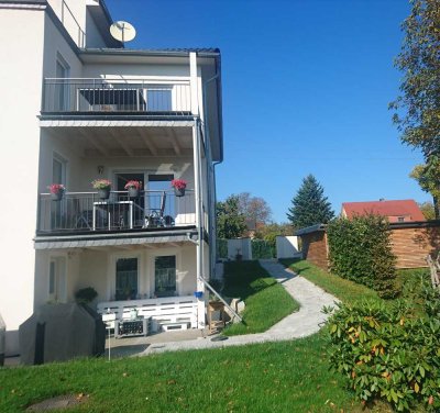 Traumhafte 2-Zimmer-EG-Wohnung mit Süd-Terrasse in Dresden